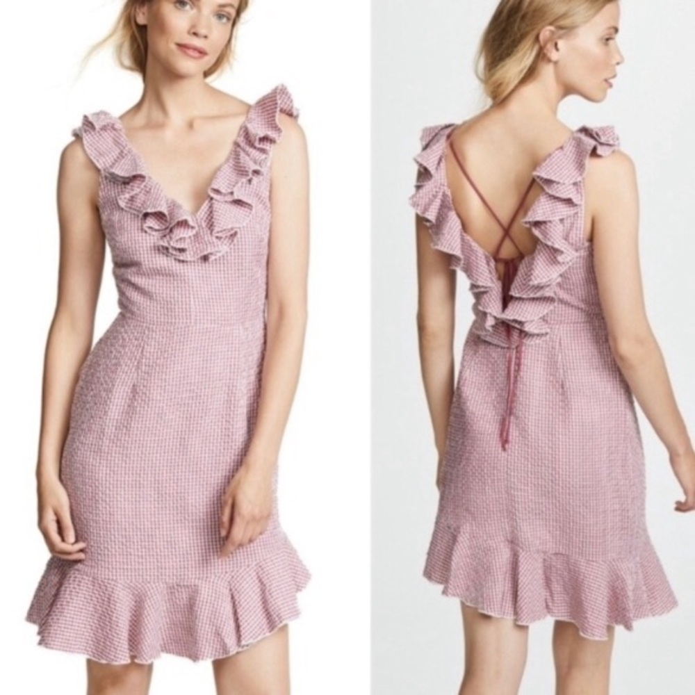 WAYF Dorian Mini Ruffle Dress - Picture 4 of 6